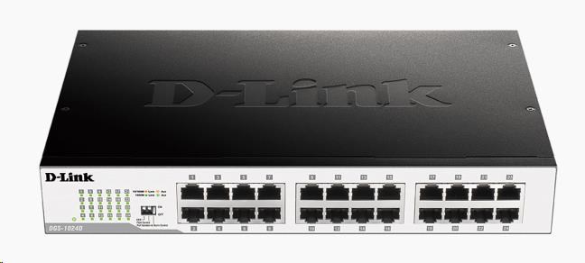 D-Link DGS-1024D 24-port 10/100/1000 Gigabit Desktop / Rackmount Switch (DGS-1024D/E)