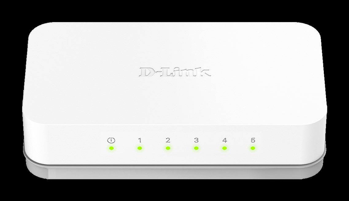 D-Link GO-SW-5E 5-Port 10/100 Desktop Switch (GO-SW-5E/E)