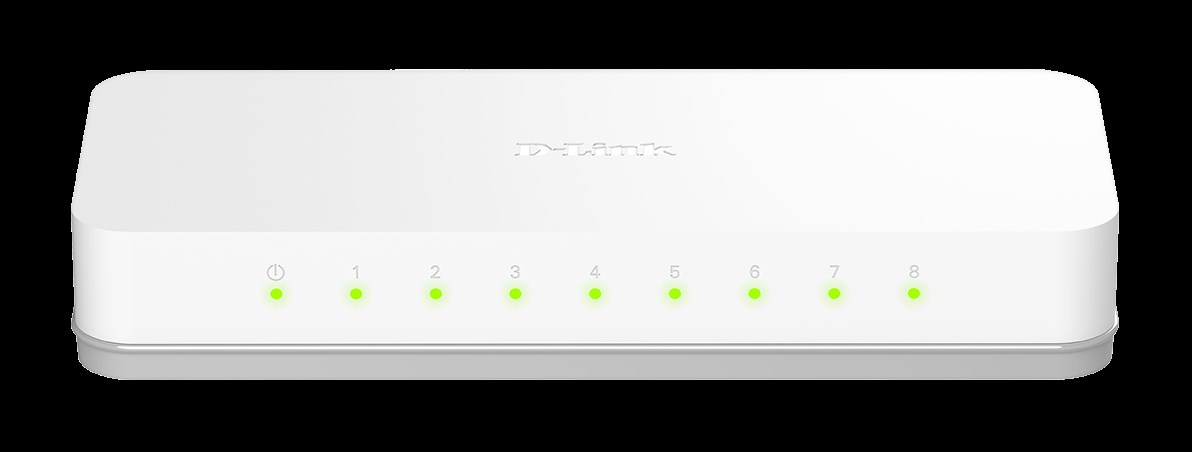 D-Link GO-SW-8E 8-Port 10/100 Desktop Switch (GO-SW-8E/E)