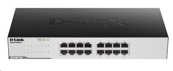 D-Link GO-SW-16G 16-Port GIGABIT EASY DESKTOP SWITCH (GO-SW-16G/E)