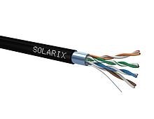 Instalační kabel Solarix venkovní FTP, Cat5E, drát, PE, box 100m SXKD-5E-FTP-PE 27724192