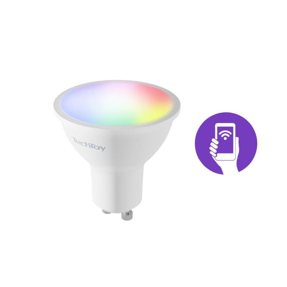 TechToy Smart Bulb RGB 4,5W GU10 TSL-LIG-GU10