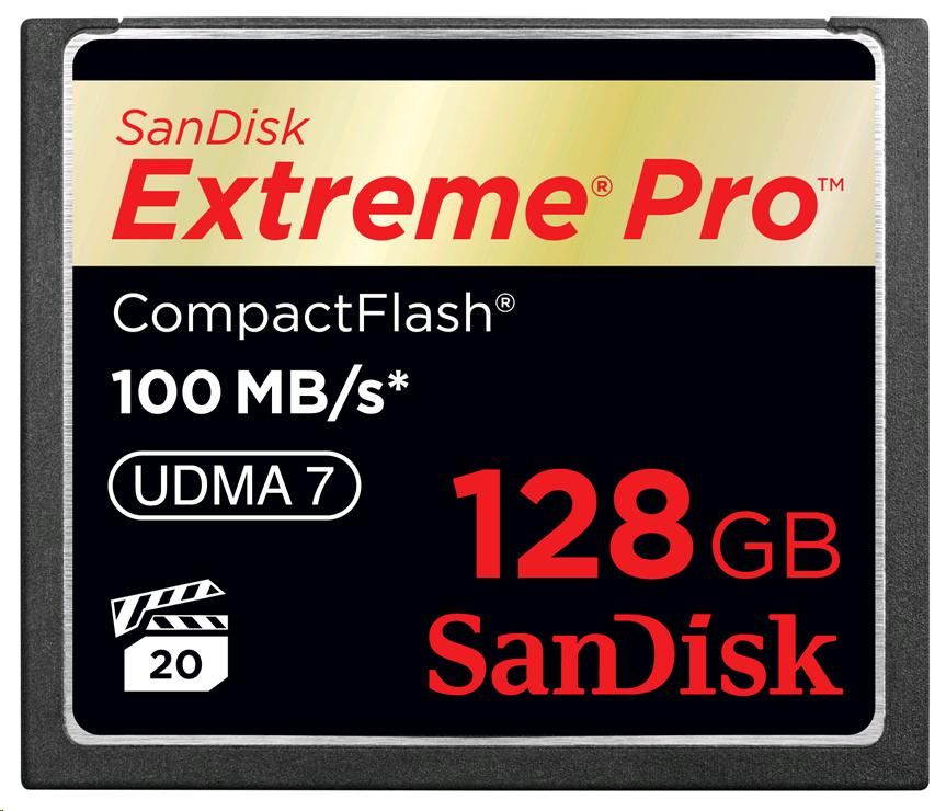 SanDisk Compact Flash 64GB Extreme Pro (160MB/s) VPG 65, UDMA 7