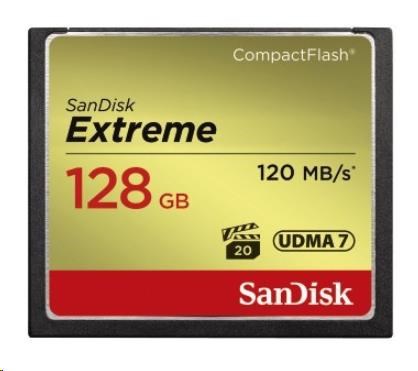 SanDisk Extreme CompactFlash 128 GB UDMA7 SDCFXSB-128G-G46