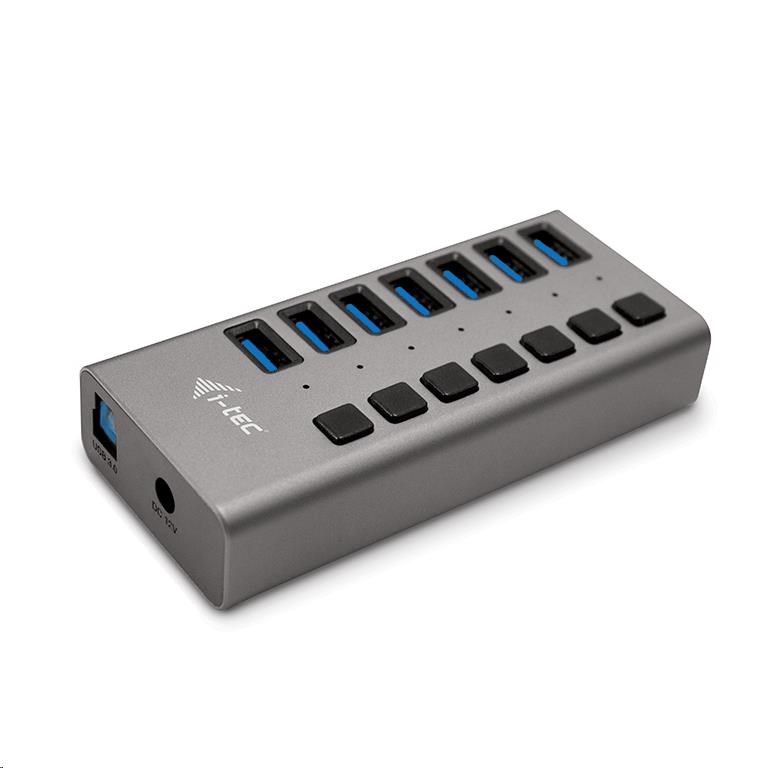 i-tec USB 3.0 nabíjecí HUB 7port + Power Adapter 36 W U3CHARGEHUB7