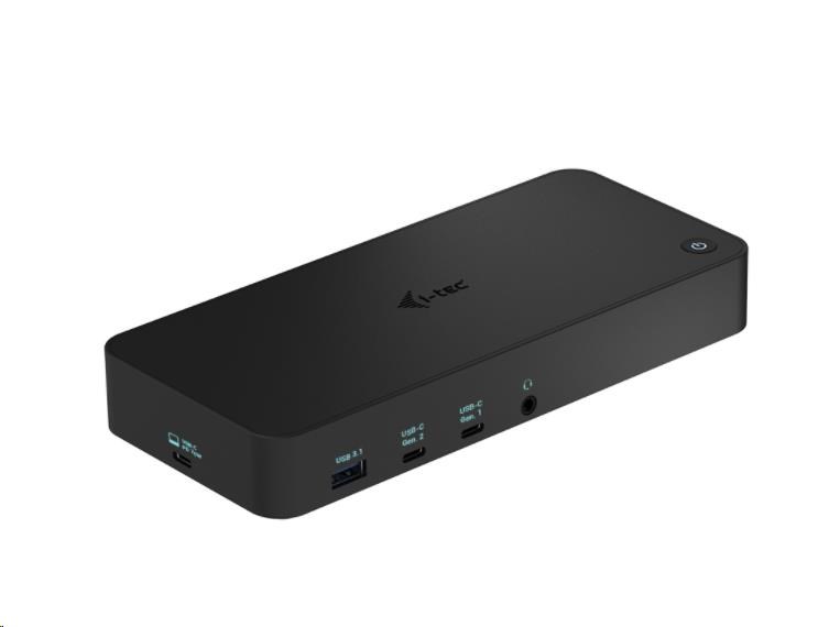 i-Tec USB 3.0 / USB-C / Thunderbolt, 3x 4K Docking Station + Power Delivery 100W CATRIPLEDOCKPDPRO