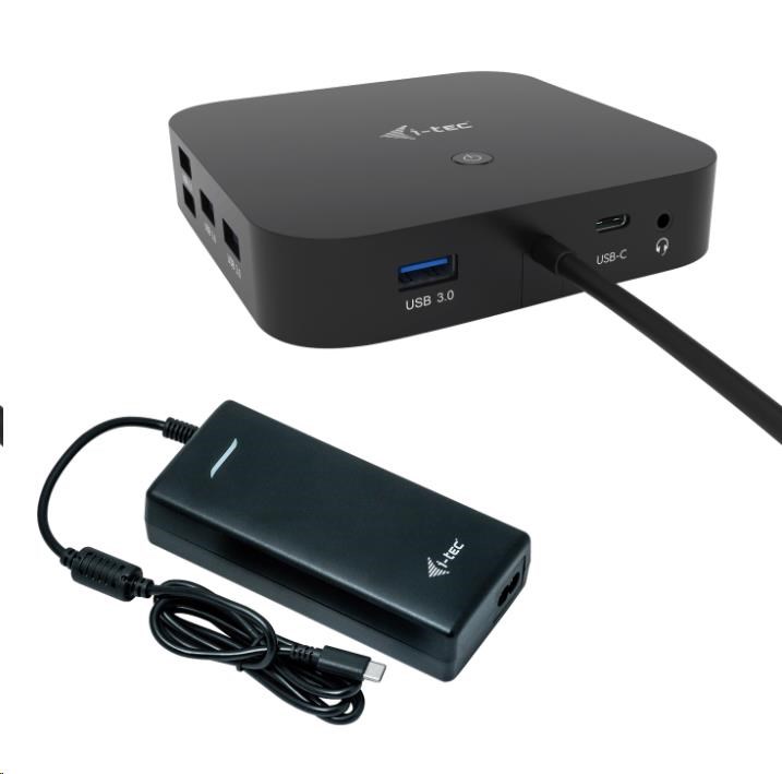 i-Tec USB-C HDMI DP Docking Station with Power Delivery 100W C31HDMIDPDOCKPD100