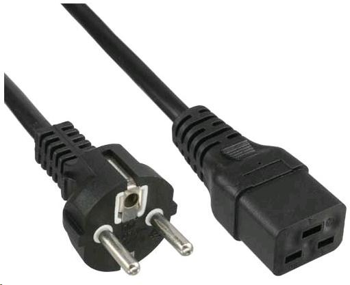 PREMIUMCORD Kabel napájecí 230V/16A 3m (konektor IEC 320 C19) (kpspa)