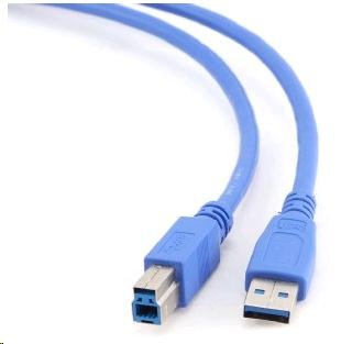 GEMBIRD Kabel USB 3.0 A-B propojovací 1,8m (modrý) (CCP-USB3-AMBM-6)