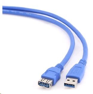 GEMBIRD Kabel USB 3.0 A-A prodlužovací 1,8m (modrý) (CCP-USB3-AMAF-6)