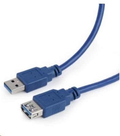 GEMBIRD Kabel USB 3.0 A-A prodlužovací 3m (modrý) (CCP-USB3-AMAF-10)