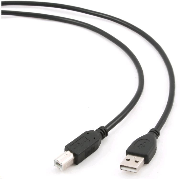 Gembird CCP-USB2-AMBM-6 USB 2.0 A -> USB 2.0 B, 1,8m, černý