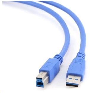 GEMBIRD Kabel USB 3.0 A-B propojovací 3m (modrý) (CCP-USB3-AMBM-10)