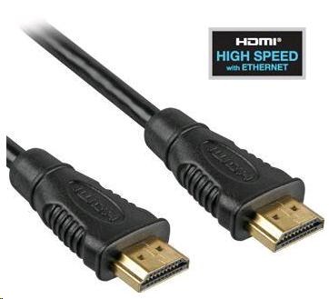 PREMIUMCORD Kabel HDMI High Speed + Ethernet (v1.4) 10m, zlacené konektory (KPHDME10)