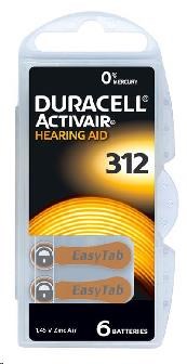 Duracell DA 312 P6 Easy Tab 93,02