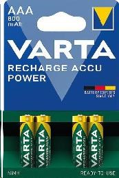 Varta Power AAA 800 mAh 4ks 56703101404