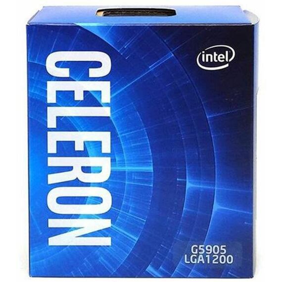 CPU INTEL Celeron G5905, 3.50GHz, 4MB L3 LGA1200, BOX BX80701G5905