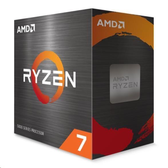 CPU AMD RYZEN 7 5700X, 8-core, 3.4GHz, 36MB cache, 65W, socket AM4, bez chladiče, BOX 100-100000926WOF