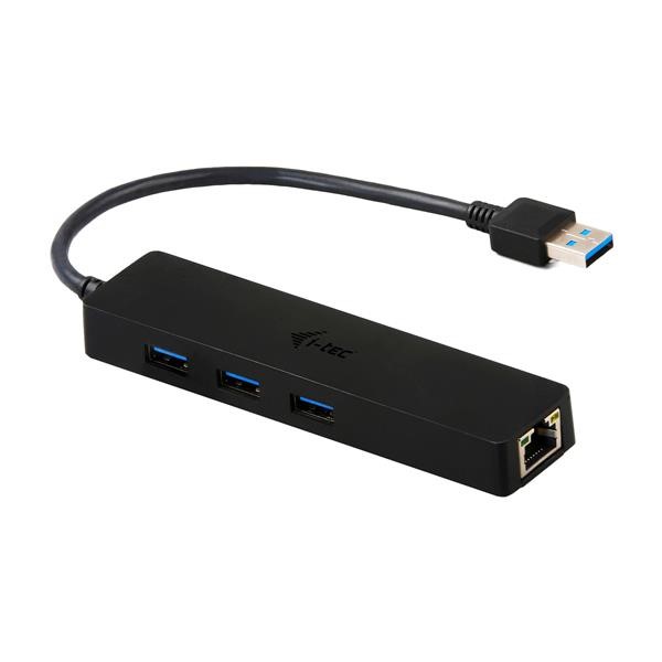 iTec USB 3.0 Slim HUB 3 Port + Gigabit Ethernet Adapter (U3GL3SLIM)