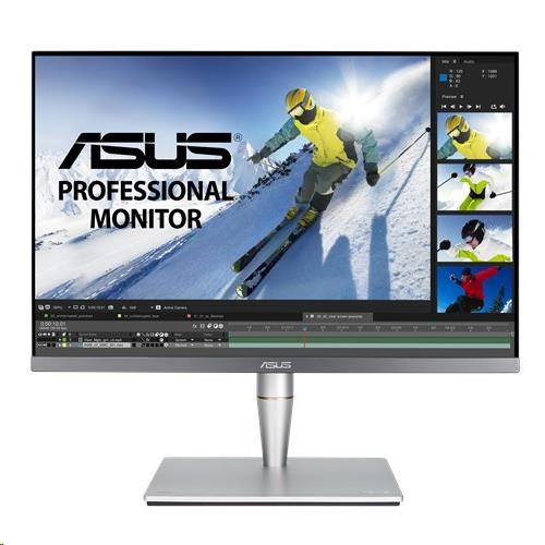 ASUS LCD 24.1" PA24AC 1920x1200 16:10 ProArt  IPS 100% sRGB HDR 400 DP over USB-C-VIDEO+60W  DP HDMI USB3.0 90LM04B0-B01370