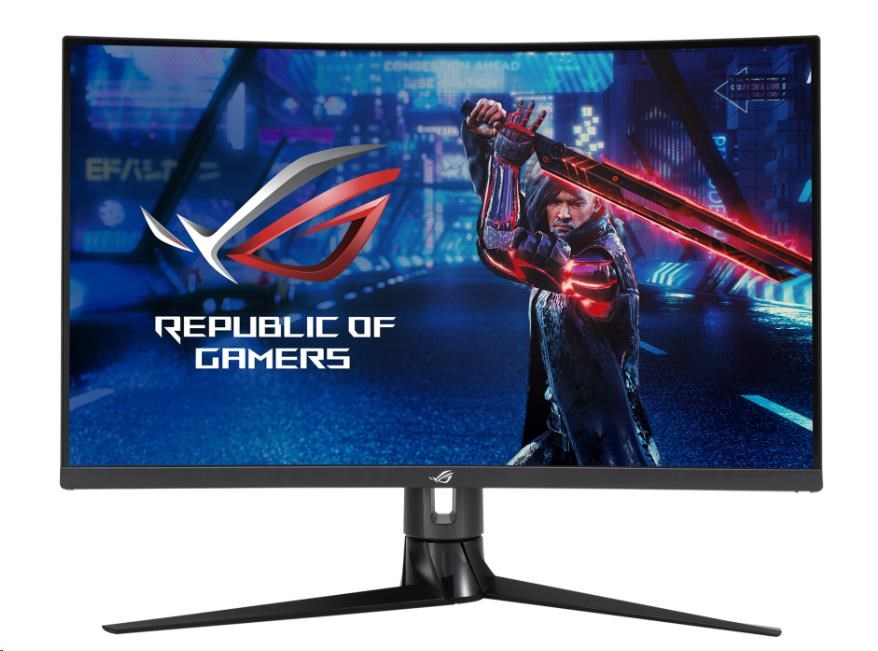 ASUS LCD 31.5" XG32VC 2560x1440 ROG STRIX Curved  VA 170*Hz 125% sRGB DP HDMI DisplayHDR 400cd 1ms USB-C-VIDEO-15W KVM 90LM03S0-B04170