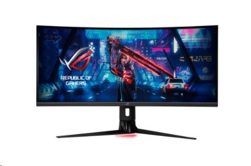 ASUS LCD 34" XG349C 3440x1440 CURVED ROG Strix Gaming 400cd UWQHD overclo.180Hz 1ms HDMI DP 135%sRGB, G-Sync IPS  repro 90LM06V0-B01A70