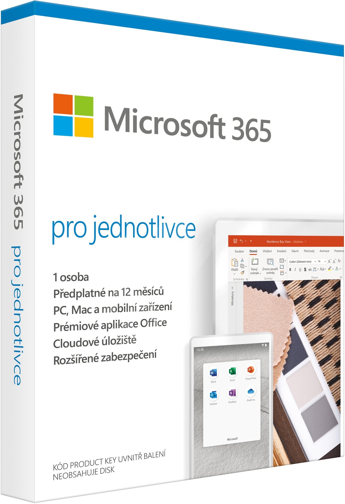 Microsoft 365 Personal ESD (pro jednotlivce - 1rok)