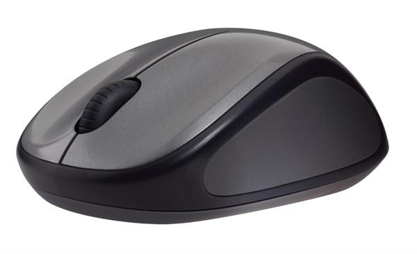 Logitech myš bezdrátová Wireless Mouse M235, tmavě šedá, Unifying (910-002201)