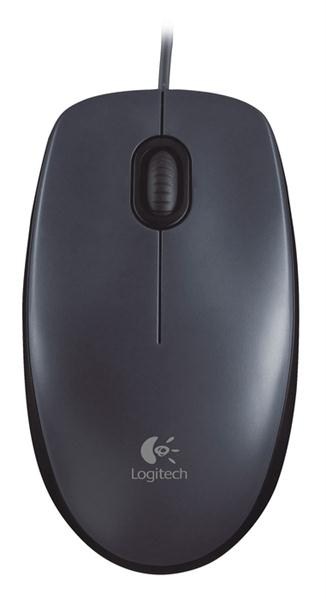 Logitech Mouse M90, grey 910-001793