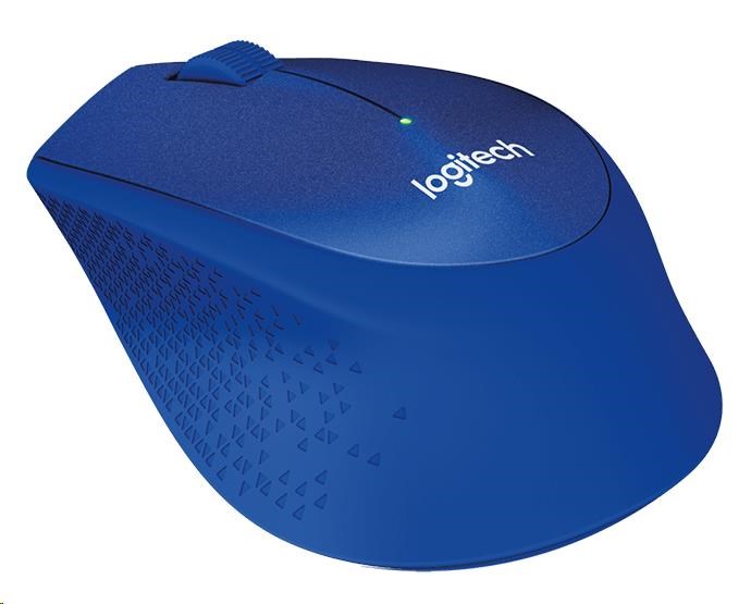 Logitech Wireless Mouse M330 Silent Plus, blue 910-004910