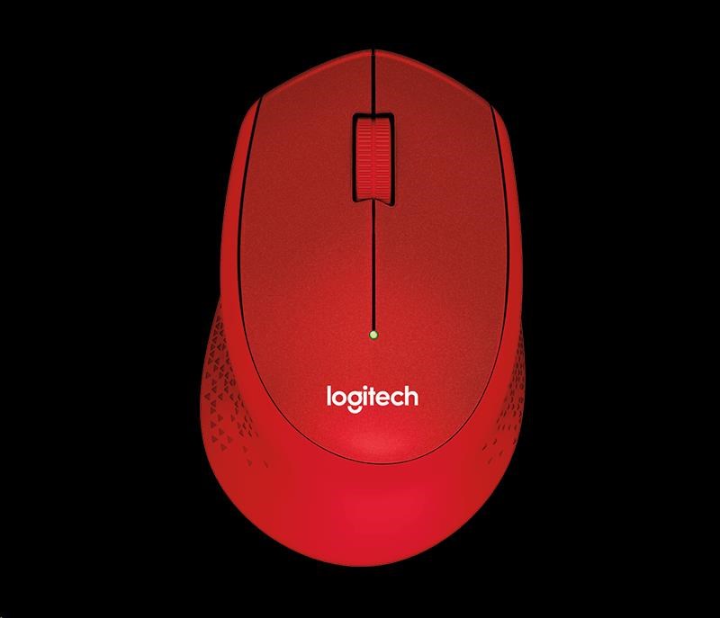 Logitech Wireless Mouse M330 Silent Plus, red 910-004911