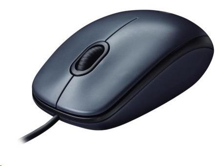 Logitech Mouse M100 - GREY - EMEA (910-005003)