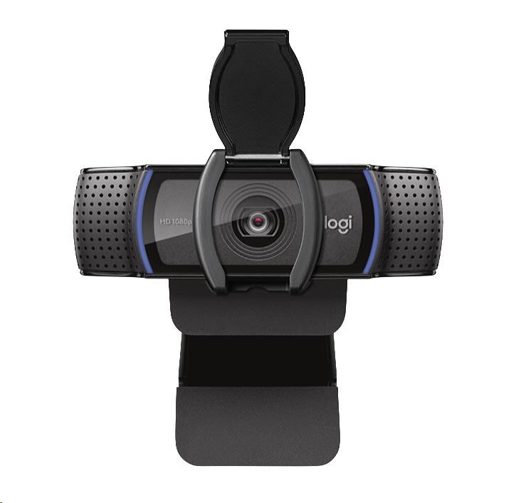 Logitech HD Webcam C920S, kamera vč. krytky 960-001252