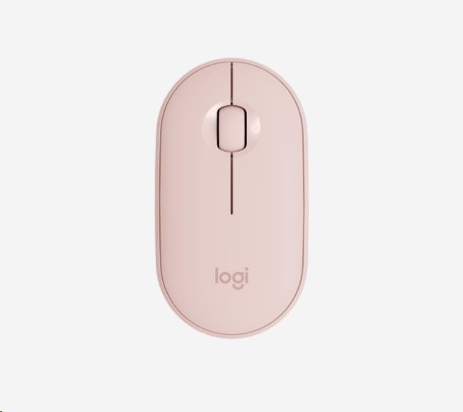 Logitech Pebble Wireless Mouse M350, růžová 910-005717