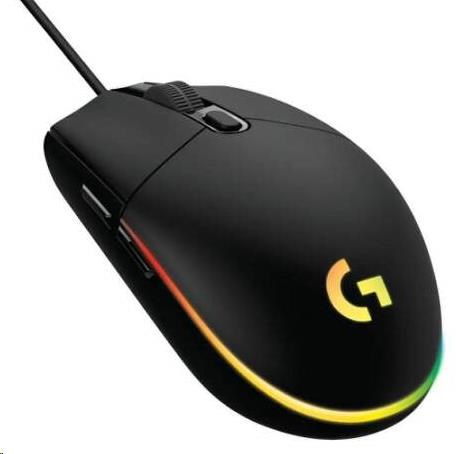 Logitech Gaming Mouse G203 LIGHTSYNC 2nd Gen, EMEA, USB, black 910-005796