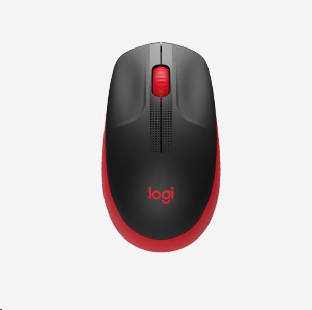 Logitech Wireless Mouse M190 Full-Size, red 910-005908