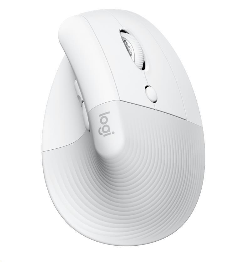 Logitech Wireless Mouse Lift for Business, off-white / pale grey 910-006496