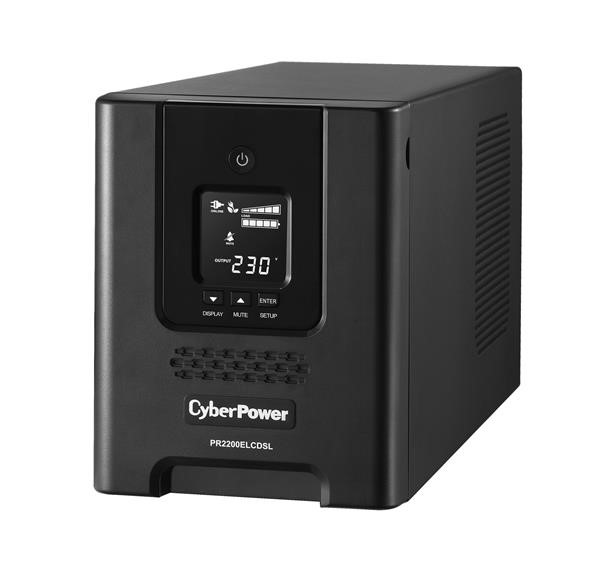 CyberPower Professional Tower LCD UPS 2200VA/1980W (PR2200ELCDSL)