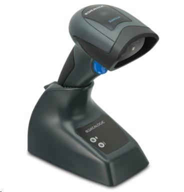 DataLogic bezdrátová čtečka QuickScan QBT2131, 1D snímač + základna, KIT USB QBT2131-BK-BTK1