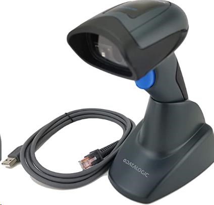 DataLogic QuickScan QD2430, čtečka 2D kódu, stojánek Smart, black, USB kabel QD2430-BKK1B