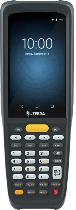 Zebra MC2200, 2D, SE4100, 2/16GB, BT, Wi-Fi, Func. Num., Android MC220J-2A3S2RW