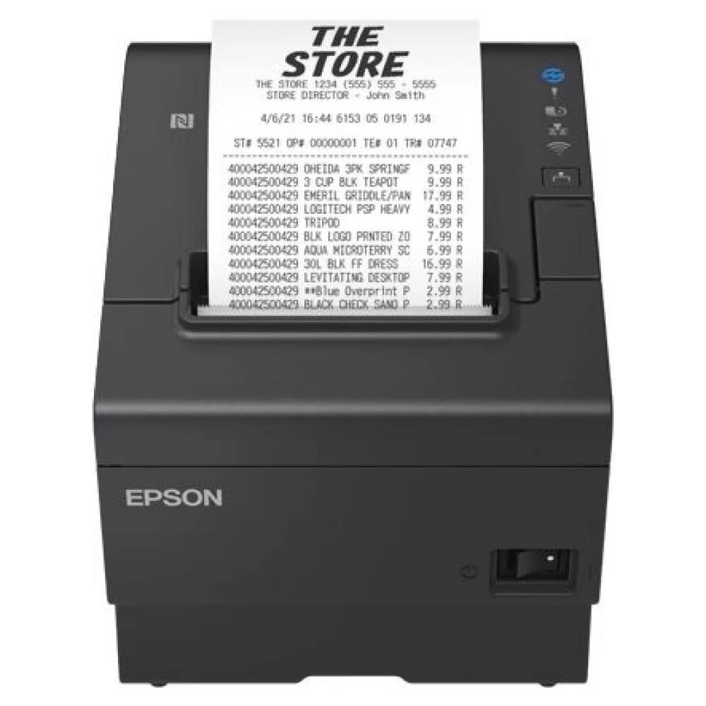 Epson TM-T88VII, USB, USB Host, RS232, Ethernet, ePOS, black C31CJ57112