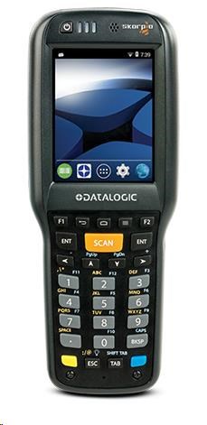 Datalogic terminál Skorpio X4 Cihla,WLAN MIMO,BT v4,1GB/8GB,28-Key,Green Laser 1D ,Win EMB Compact 7,EU 942550013