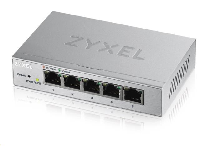 Zyxel GS1200-5 5-port Desktop Gigabit Web Smart switch GS1200-5-EU0101F