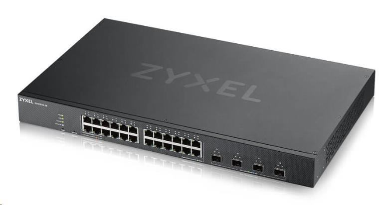 Zyxel XGS1930-28 28-port Smart Managed Switch, 24x gigabit RJ45, 4x 10GbE SFP+ XGS1930-28-EU0101F