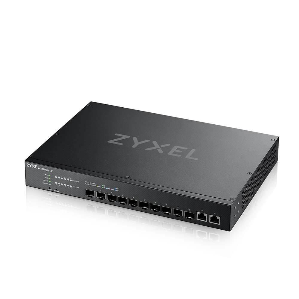 Zyxel XS1930-12F 8-port SFP+ Smart Managed Switch, 8x SFP+, 2x 10GbE Uplink XS1930-12F-ZZ0101F