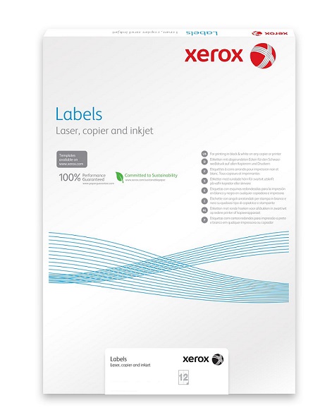 Plastový samolepicí materiál Xerox PNT Label - Matt White A4 (236g/50 listů, A4) (007R90516)