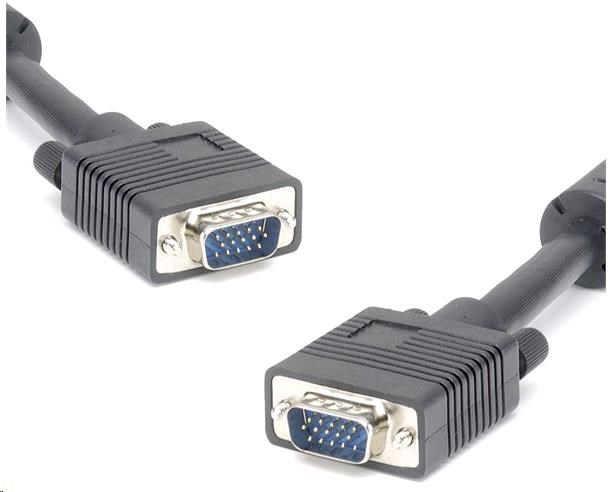 PREMIUMCORD Kabel VGA propojovací 7m HQ (HD15M/M, DDC2, 3x Coax + 8 žil, feritová jádra) (kpvmc07)