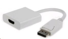 GEMBIRD Redukce DisplayPort - HDMI (M/F) bílá (A-DPM-HDMIF-002-W)