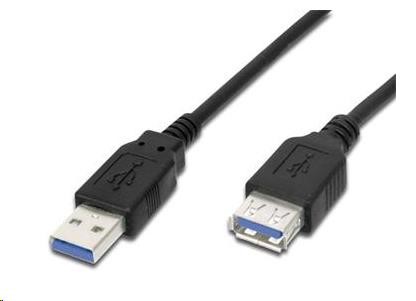 PREMIUMCORD Kabel USB 3.0 A-A prodlužovací 3m (ku3paa3bk)